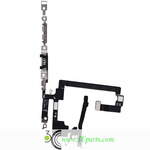 Power Button With Bluetooth Flex Cable Replacement For iPhone 15 Plus