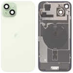 Back Cover Glass With Back Panel Replacement For iPhone 15 Plus