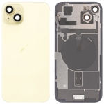 Back Cover Glass With Back Panel Replacement For iPhone 15 Plus