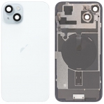 Back Cover Glass With Back Panel Replacement For iPhone 15 Plus