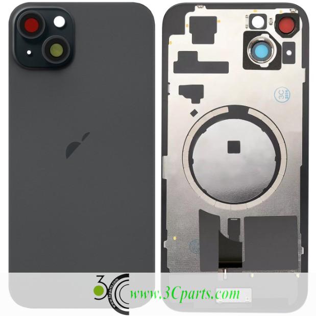 Back Glass Panel With Magsafe Magnet Replacement For iPhone 15 Plus