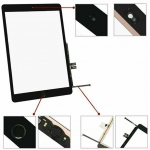 Touch Screen Digitizer Assembly with Home Button Replacement for iPad 7th 10.2