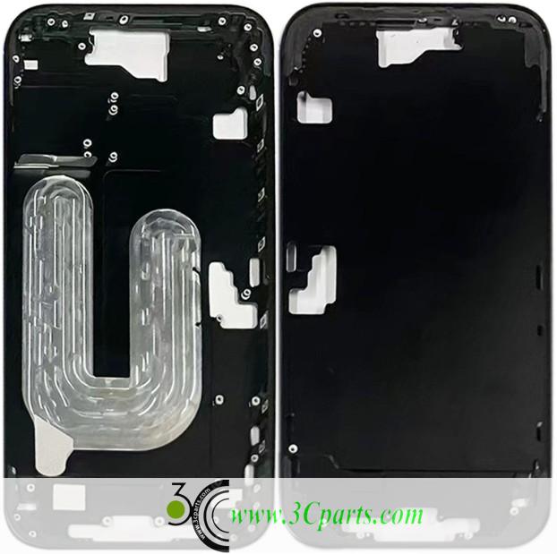 Middle Frame Bezel Plate Replacement for iPhone 16 Plus