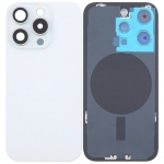 Battery Back Cover Glass with Camera Lens Cover Replacement For iPhone 16 Pro